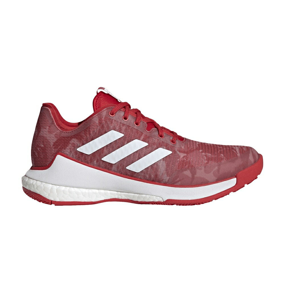 アディダス 赤 赤いこと 野球クラブ 白いこと 白いこと \u0027TEAM CAMO\u0027 スニーカー レディース ADIDAS WMNS CRAZYFLIGHT COLLEGIATE RED / TEAM COLLEGIATE RED CLOUD WHITE