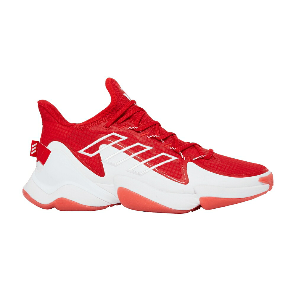 アディダス インパクト チーム 赤 レッド 白色 ホワイト 'TEAM RED' スニーカー メンズ ADIDAS MAHOMES 1 IMPACT FLX COLLEGIATE / TEAM COLLEGIATE RED CLOUD WHITE｜スニケス