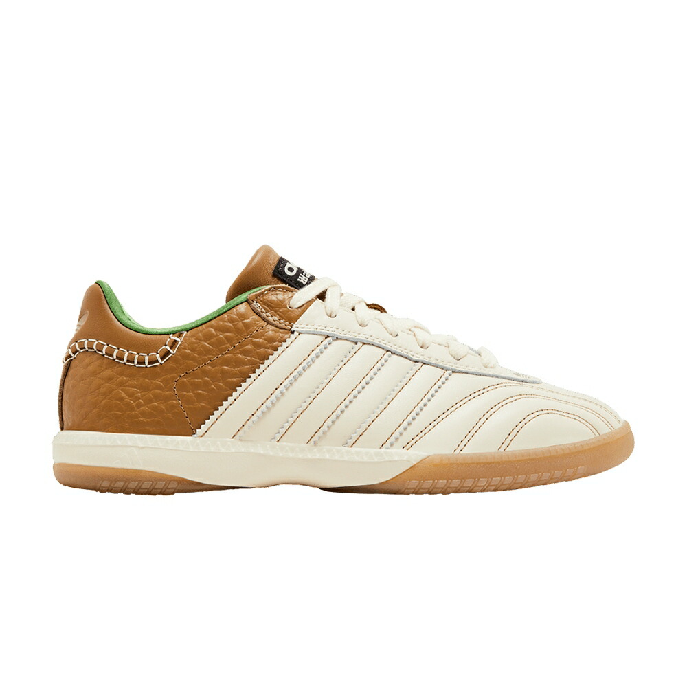アディダス サンバ 白いこと 白いこと 赤銅色 赤銅色 \u0027NAPPA BROWN\u0027 スニーカー メンズ ADIDAS WALES BONNER X SAMBA MILLENNIUM PACK - WONDER WHITE / WONDER WHITE WONDER WHITE BROWN