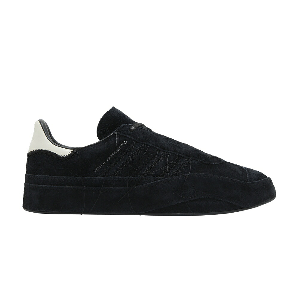アディダス ガゼル 黒いこと 黒いこと 白いこと 白いこと \u0027BLACK SASHIKO\u0027 スニーカー メンズ ADIDAS Y-3 GAZELLE / BLACK BLACK OFF WHITE
