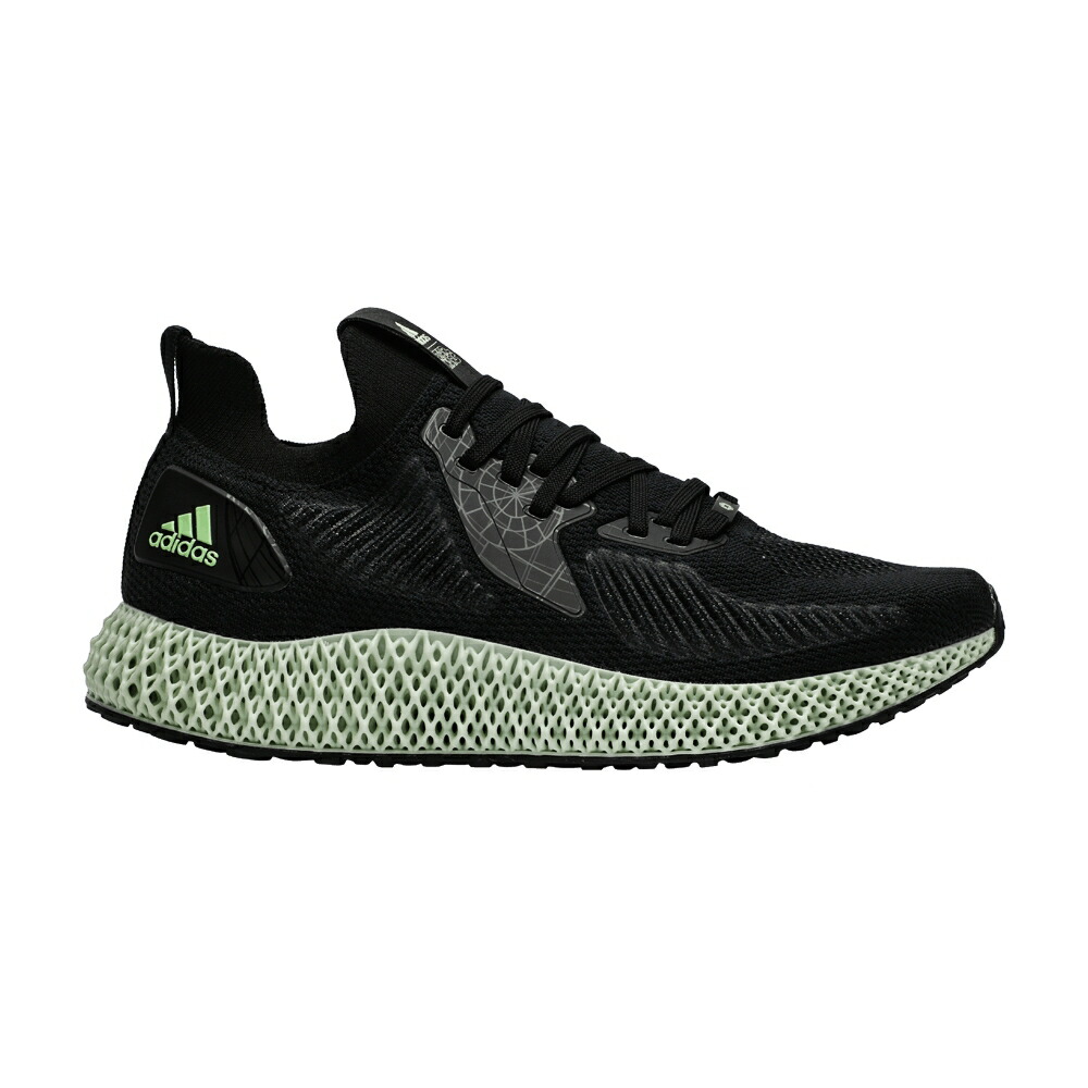 アディダス コア 黒色 ブラック 白色 ホワイト スターウォーズ DEATH STAR スニーカー メンズ ADIDAS STAR WARS X ALPHAEDGE 4D / CORE BLACK CLOUD WHITE CLEAR