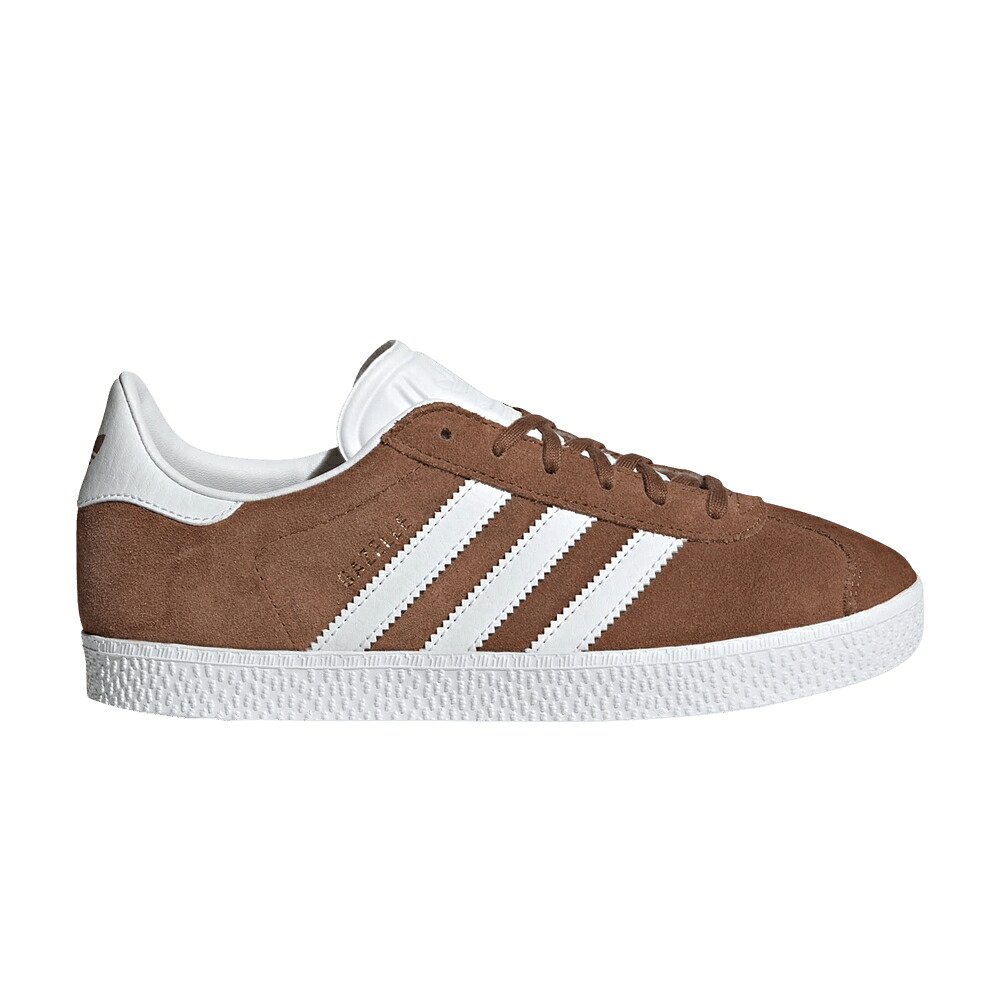 アディダス ガゼル 赤銅色 赤銅色 白いこと 白いこと ゴールド \u0027PRELOVED BROWN\u0027 スニーカー メンズ ADIDAS GAZELLE J / PRELOVED BROWN CLOUD WHITE GOLD