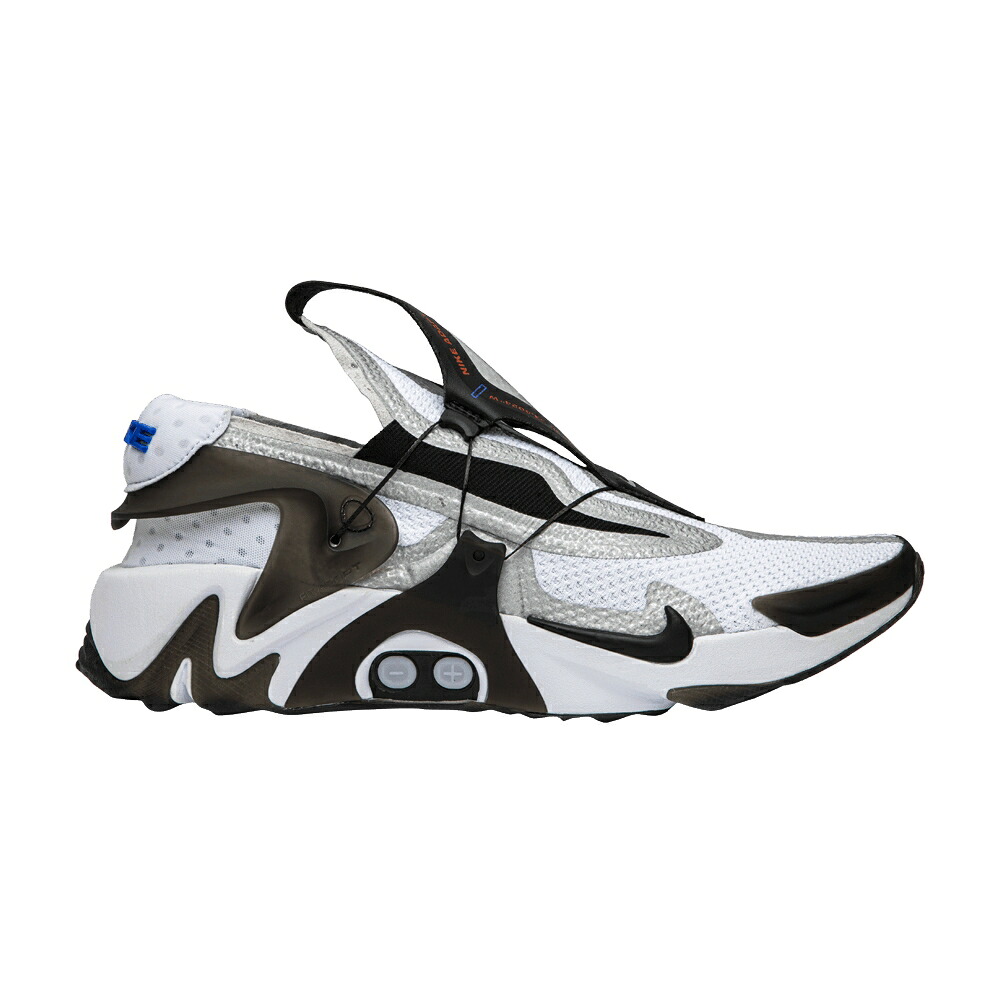 ナイキ アダプト ハラチ 白いこと 白いこと 黒いこと 黒いこと \u0027WHITE BLACK\u0027 スニーカー メンズ NIKE ADAPT HUARACHE / WHITE BLACK