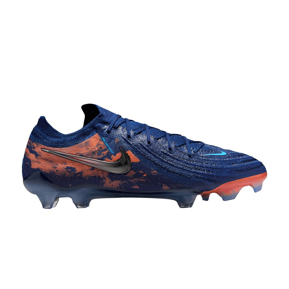 ナイキ エリート 青み 青色 \u0027FORCE PACK\u0027 スニーカー メンズ NIKE ERLING HAALAND X PHANTOM GX 2 ELITE FG OF NATURE / BLUE VOID CHROME