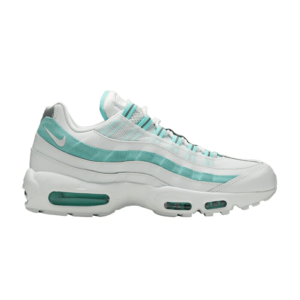ナイキ マックス 白色 ホワイト アクア エアマックス 'LIGHT AQUA' スニーカー レディース NIKE WMNS AIR MAX 95 / WHITE WHITE LIGHT AQUA|スニケス