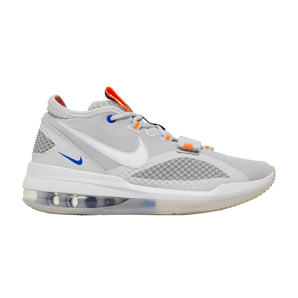 ナイキ マックス 薄墨色 薄墨色 橙 オレンジ色 エアフォースマックス \u0027KNICKS\u0027 スニーカー メンズ NIKE AIR FORCE MAX LOW / VAST GREY WOLF GREY TOTAL ORANGE