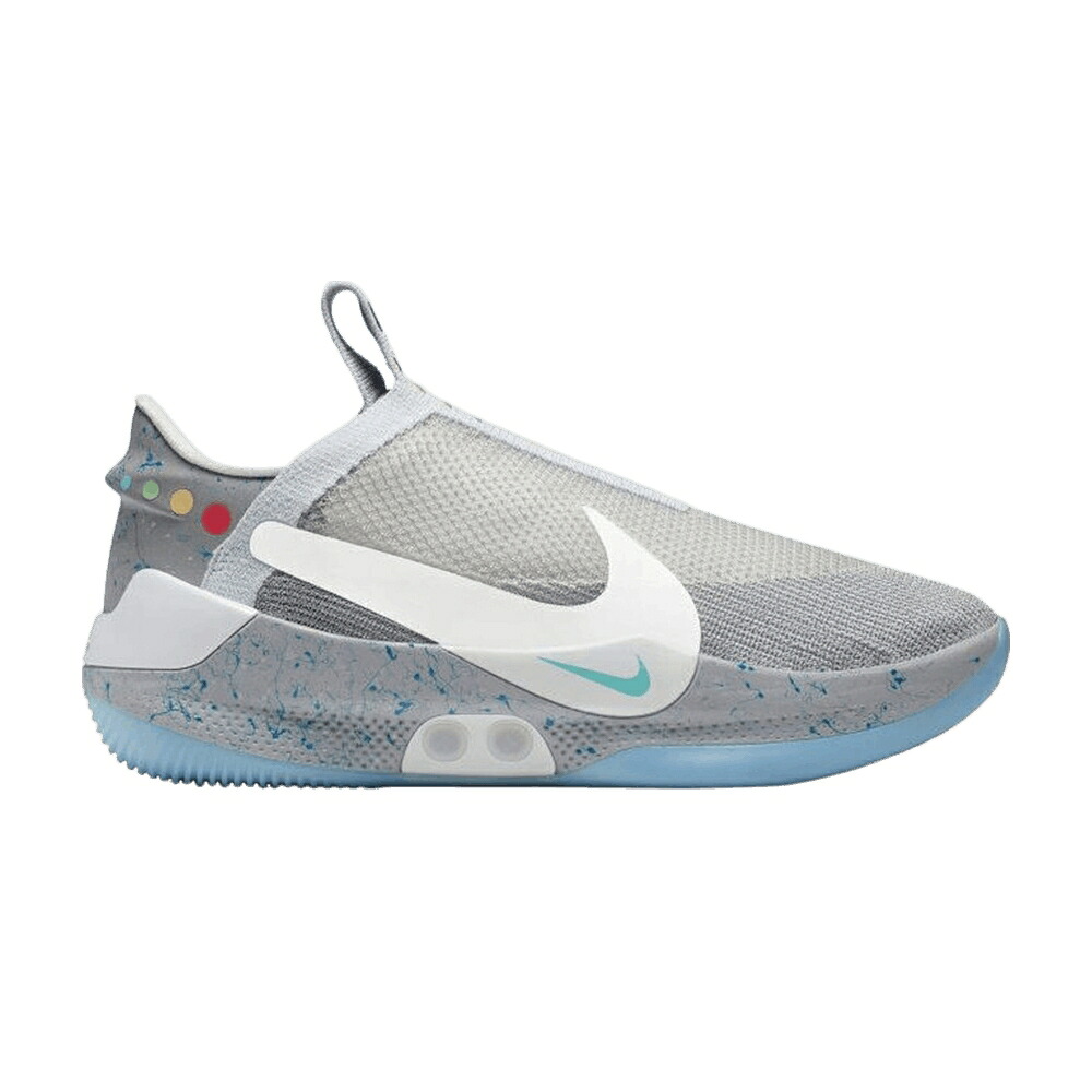 ナイキ アダプト 薄墨色 薄墨色 しろがね色 しろがね色 \u0027 MAG\u0027 スニーカー メンズ NIKE ADAPT BB \u0027NIKE UK CHARGER / WOLF GREY REFLECT SILVER
