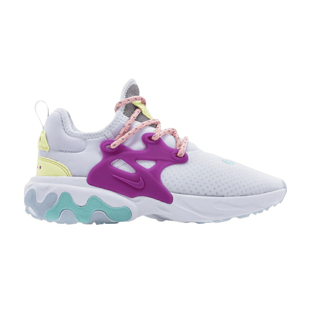 ナイキ リアクト プレスト 白いこと 白いこと 緑 緑であること リアクトプレスト \u0027WHITE VIOLET\u0027 スニーカー レディース NIKE WMNS REACT PRESTO HYPER / WHITE LUMINOUS GREEN BLEACHED