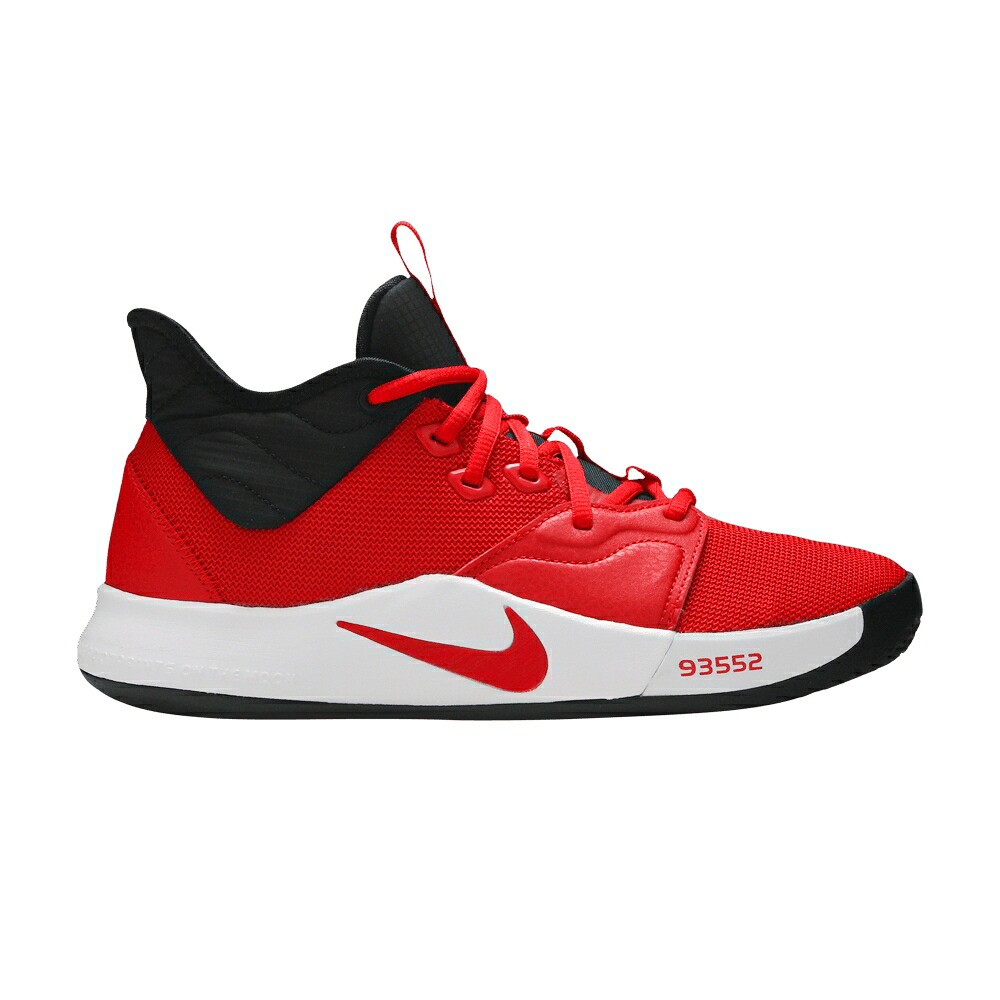 ナイキ 赤 赤いこと \u0027UNIVERSITY RED\u0027 スニーカー メンズ NIKE PG 3 / UNIVERSITY RED UNIVERSITY RED スニーカー-靴