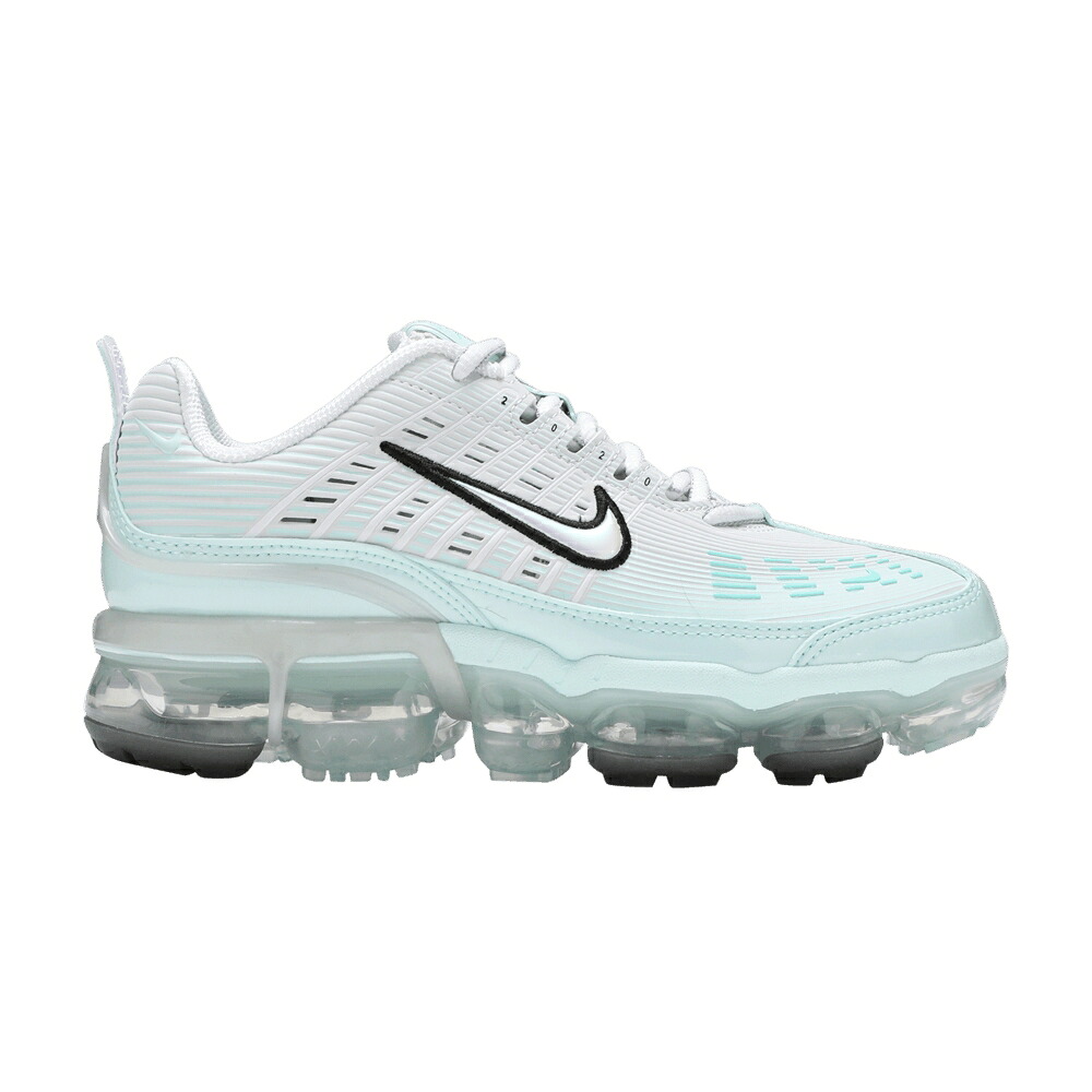 ナイキ アクア 黒いこと 黒いこと エアヴェイパーマックス \u0027LIGHT AQUA\u0027 スニーカー レディース NIKE WMNS AIR VAPORMAX 360 / LIGHT AQUA BLACK