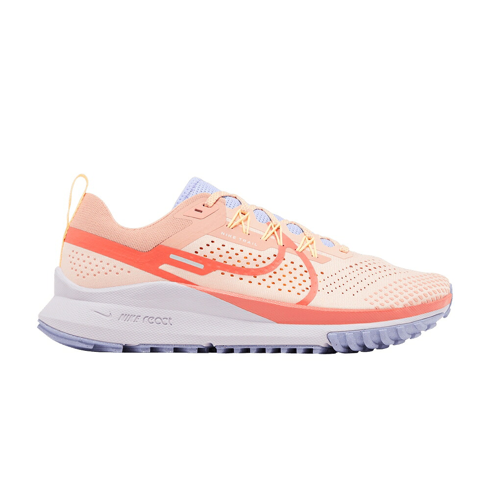 ナイキ リアクト ペガサス 橙 オレンジ色 紫 パープル \u0027ARCTIC PULSE\u0027 スニーカー レディース NIKE WMNS REACT PEGASUS TRAIL 4 ORANGE PURPLE / ARCTIC ORANGE LIGHT MADDER ROOT
