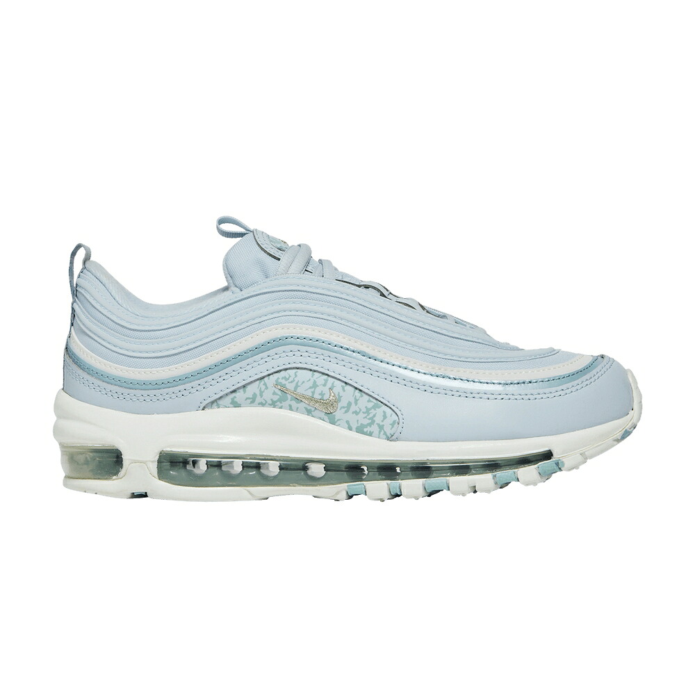 ナイキ マックス 雰囲気 白いこと 白いこと 大気圏マックス \u0027BLUE CAMO\u0027 スニーカー レディース NIKE WMNS AIR MAX 97 / AURA OCEAN CUBE SUMMIT WHITE