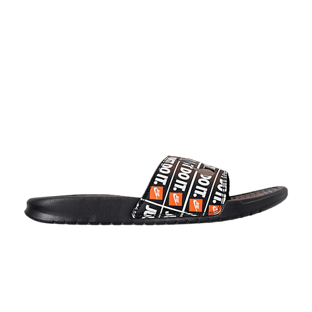 ナイキ ベナッシ サンダル 黒いこと 黒いこと \u0027JUST IT\u0027 スニーカー メンズ NIKE BENASSI PRINT DO / BLACK BLACK