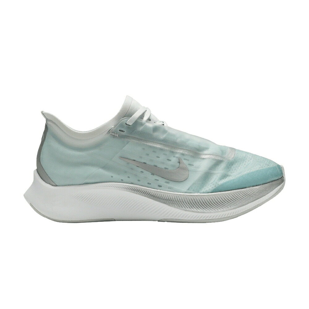 ナイキ ズーム ピュア プラチナム 白色 ホワイト ズームフライ 'OCEAN CUBE' スニーカー レディース NIKE WMNS ZOOM FLY 3 / OCEAN CUBE PURE PLATINUM WHITE｜スニケス