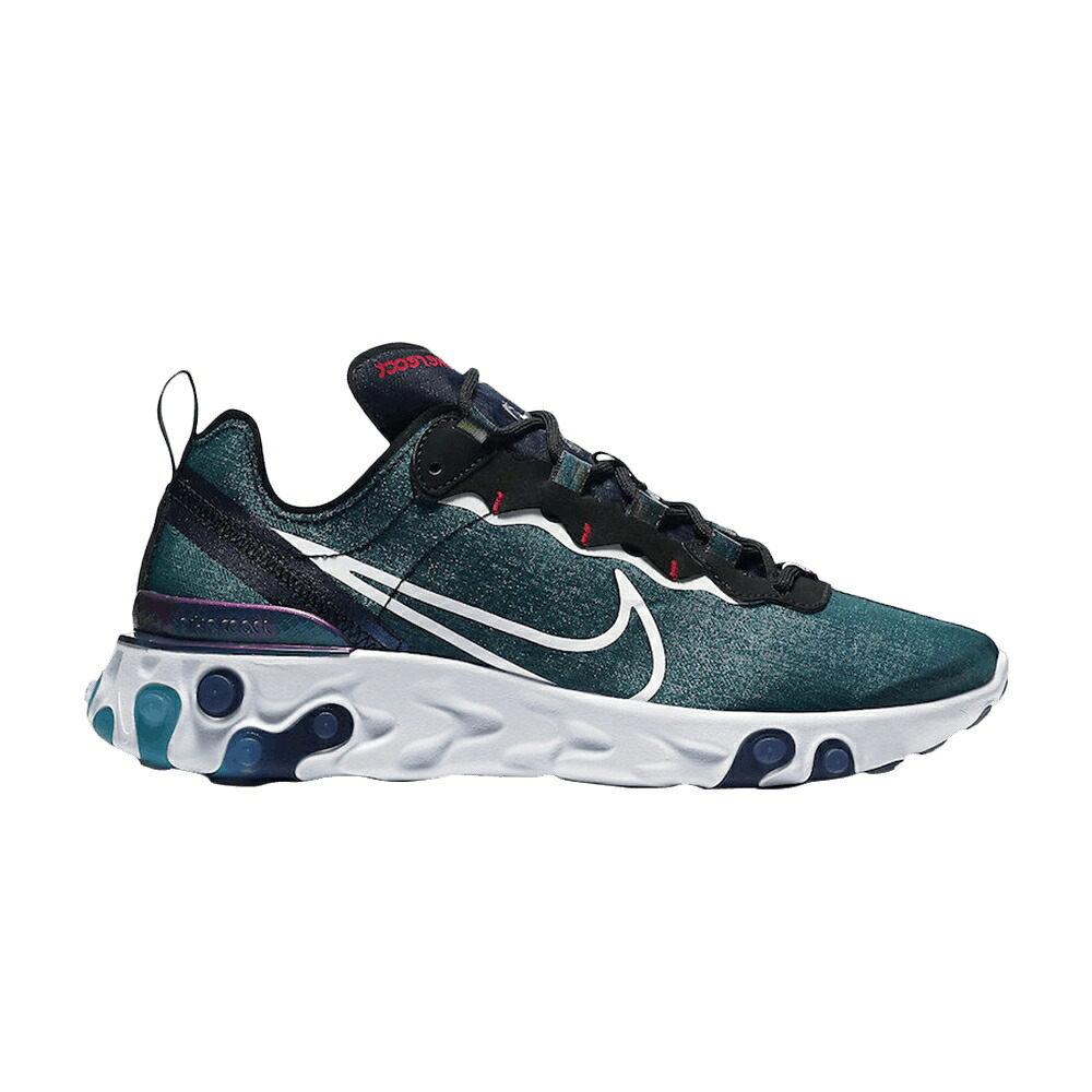 ナイキ リアクト 化学元素 黒いこと 黒いこと \u0027MAGPIE\u0027 スニーカー メンズ NIKE REACT ELEMENT 55 / BLACK MULTI COLOR