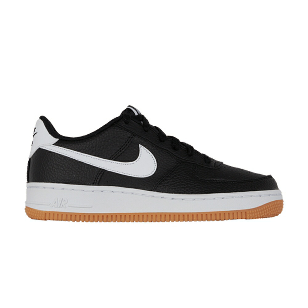 ナイキ 黒いこと 黒いこと 白いこと 白いこと 空軍 \u0027BLACK GUM\u0027 お坊っちゃん キッズ NIKE AIR FORCE 1 LOW GS / BLACK GUM WHITE もの言う花 マタニティ スニーカー