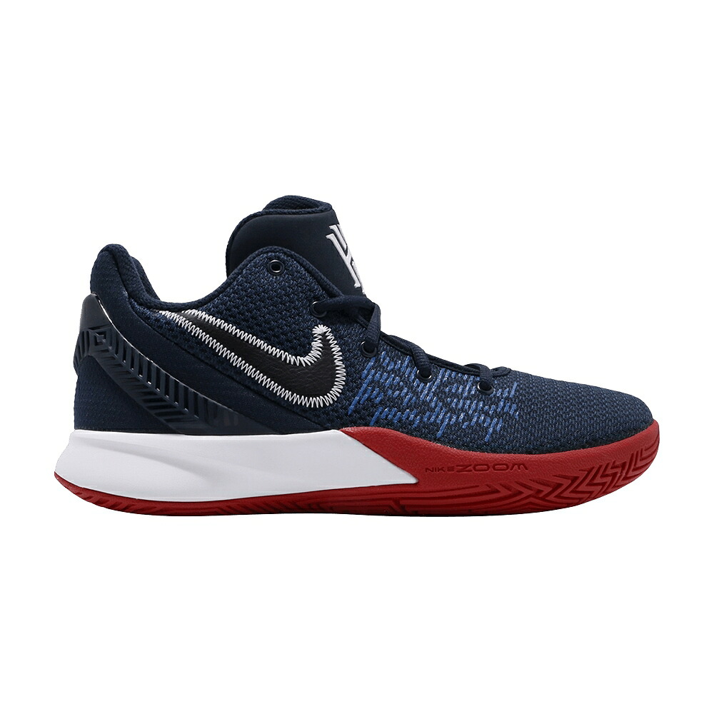 ナイキ カイリー 航空一回り 黒いこと 黒いこと 赤 赤いこと \u0027OBSIDIAN\u0027 スニーカー メンズ NIKE KYRIE FLYTRAP 2 EP / OBSIDIAN BLACK UNIVERSITY RED