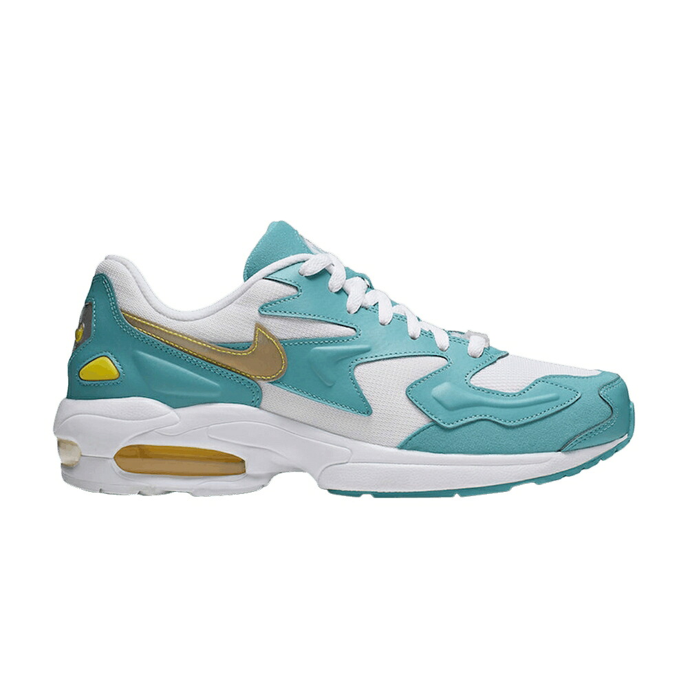 ナイキ マックス 白いこと 白いこと 大気圏マックス \u0027TEAL NEBULA\u0027 スニーカー メンズ NIKE AIR MAX 2 LIGHT / WHITE TEAL NEBULA METALLIC