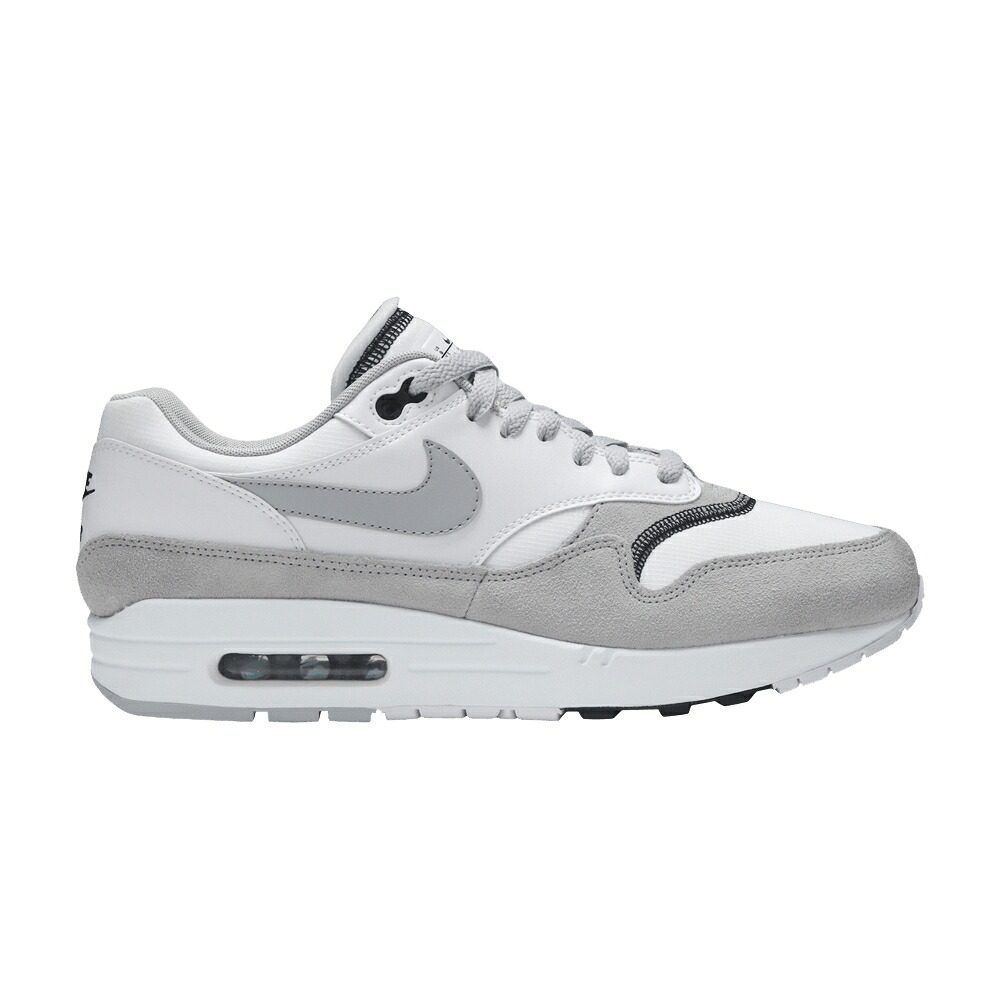 ナイキ マックス 黒色 ブラック 白色 ホワイト 灰色 グレー エアマックス 'WHITE GREY' スニーカー メンズ NIKE AIR MAX 1 BLACK WOLF / WHITE BLACK WOLF GREY|スニケス