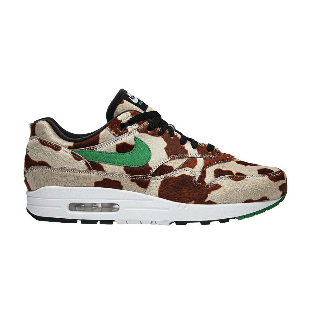 ナイキ マックス 緑 緑であること 白いこと 白いこと 大気圏マックス \u0027ANIMAL GIRAFFE\u0027 スニーカー メンズ NIKE ATMOS X AIR MAX 1 DLX PACK - / MULTI COLOR LUCKY GREEN WHITE