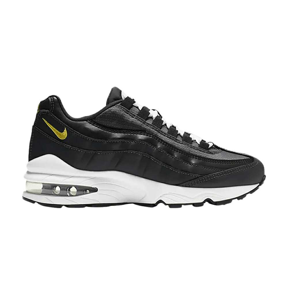 ナイキ マックス 黒いこと 黒いこと 薄墨色 薄墨色 エア湖マックス \u0027ANTHRACITE AMARILLO\u0027 お坊っちゃん キッズ NIKE AIR MAX 95 GS / ANTHRACITE BLACK WOLF GREY もの言う花 マタニティ スニーカー