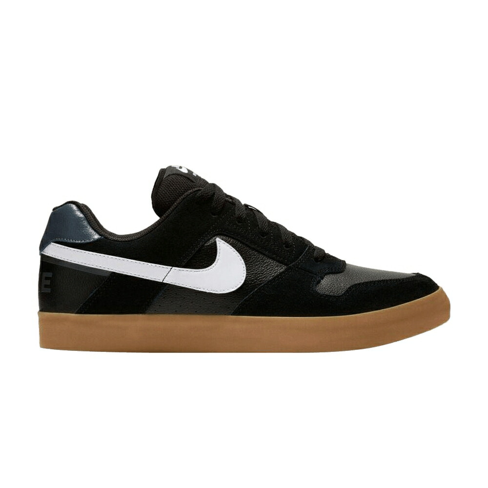 ナイキ エスビー 黒いこと 黒いこと 白いこと 白いこと 赤銅色 赤銅色 \u0027BLACK GUM\u0027 スニーカー メンズ NIKE DELTA FORCE VULC SB / BLACK WHITE GUM LIGHT BROWN