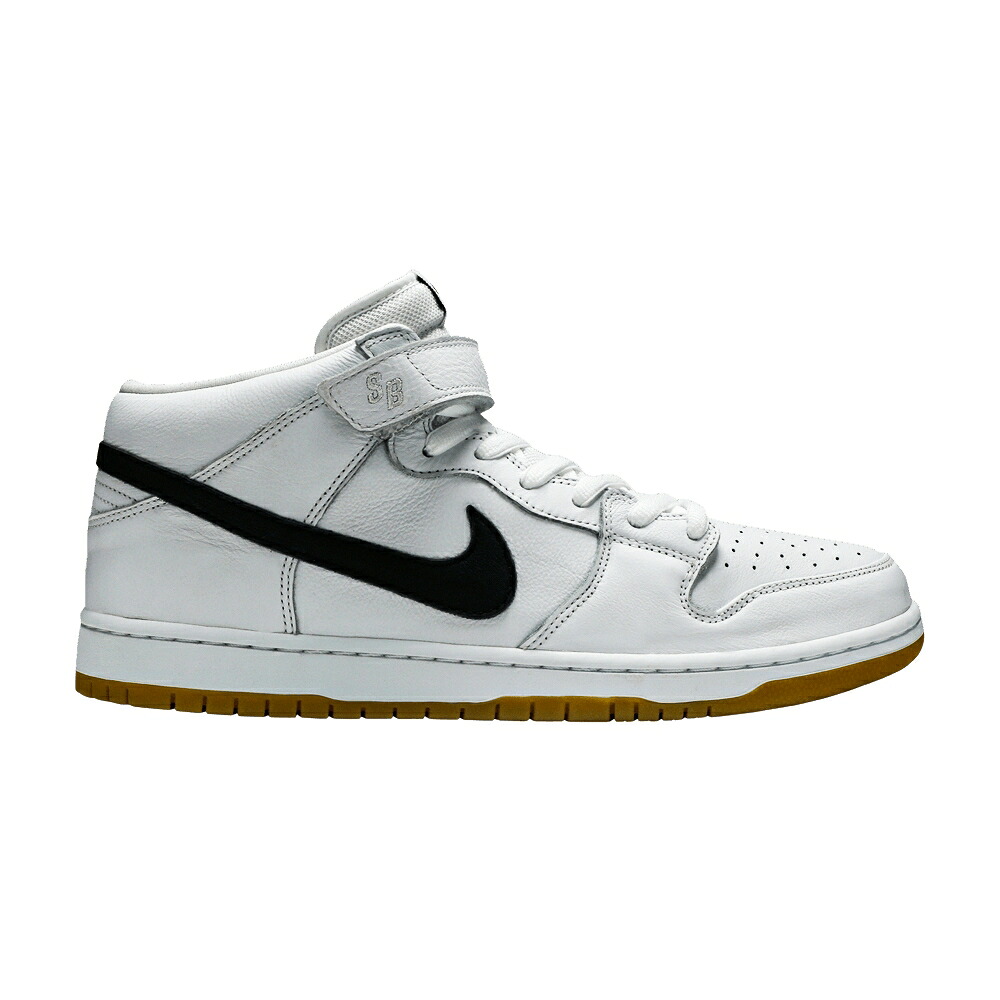 ナイキ ダンク ミッド エスビー 白いこと 白いこと 黒いこと 黒いこと \u0027ORANGE LABEL\u0027 スニーカー メンズ NIKE DUNK MID SB / WHITE BLACK WHITE
