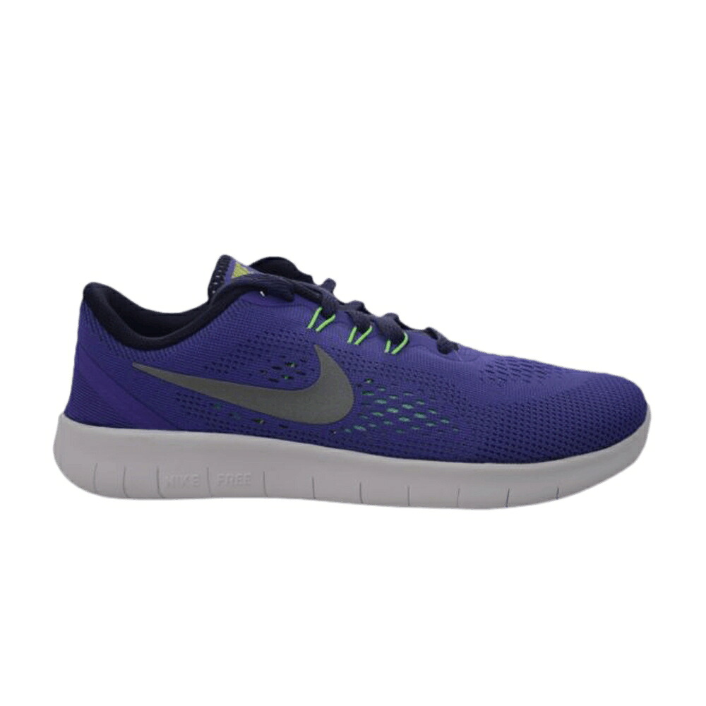 ナイキ 無償性 しろがね色 しろがね色 \u0027DARK IRIS\u0027 お坊っちゃん キッズ NIKE FREE RN GS / DARK IRIS REFLECT SILVER もの言う花 マタニティ スニーカー
