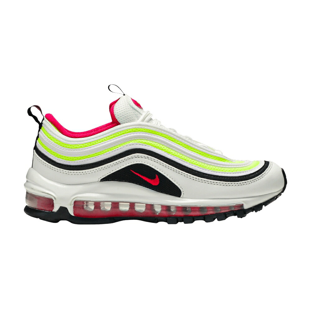ナイキ マックス ラッシュ ピンク 白色 ホワイト 黒色 ブラック エアマックス 'WHITE VOLT' ジュニア キッズ NIKE AIR MAX 97 GS RUSH PINK / WHITE RUSH PINK BLACK VOLT ベビー マタニティ スニーカー|スニケス
