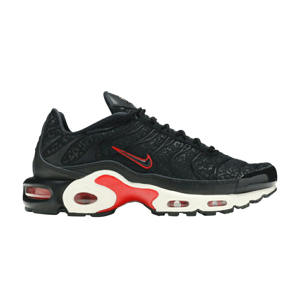 ナイキ マックス 黒いこと 黒いこと 赤 赤いこと エアマックスプラス \u0027BLACK RED\u0027 スニーカー レディース NIKE WMNS AIR MAX PLUS TN / BLACK RED