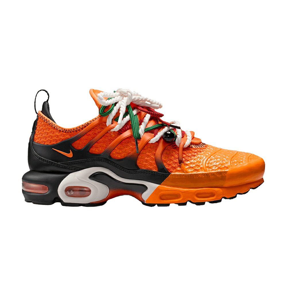 ナイキ マックス 橙 オレンジ色 黒いこと 黒いこと エアマックスプラス \u0027SAFETY MANDARIN\u0027 スニーカー メンズ NIKE HOMECOMING X AIR MAX PLUS ORANGE BLACK BRIGHT / SAFETY ORANGE BLACK BRIGHT