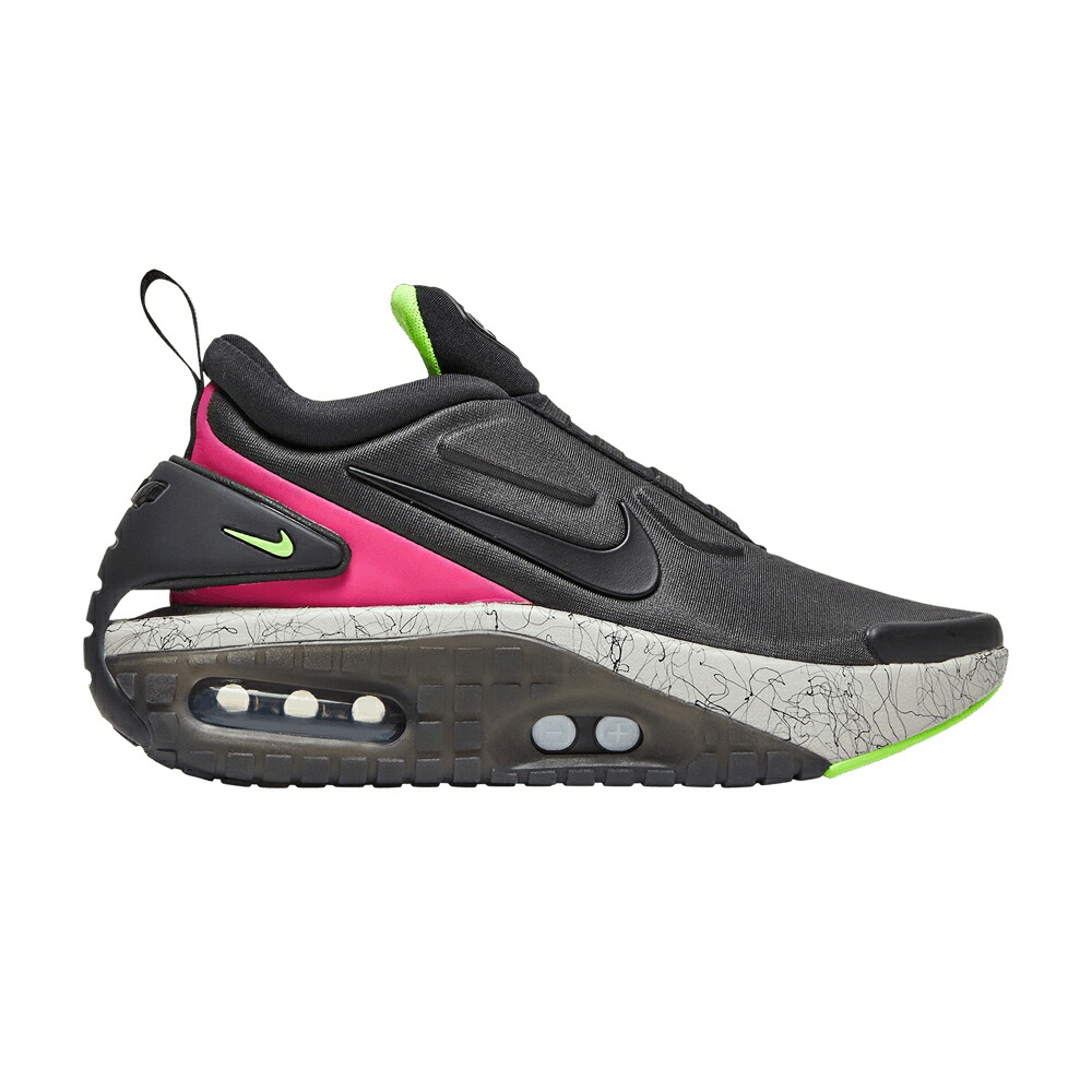 ナイキ アダプト マックス 黒いこと 黒いこと \u0027FIREBERRY\u0027 スニーカー メンズ NIKE ADAPT AUTO MAX / BLACK BLACK FIREBERRY ELECTRIC