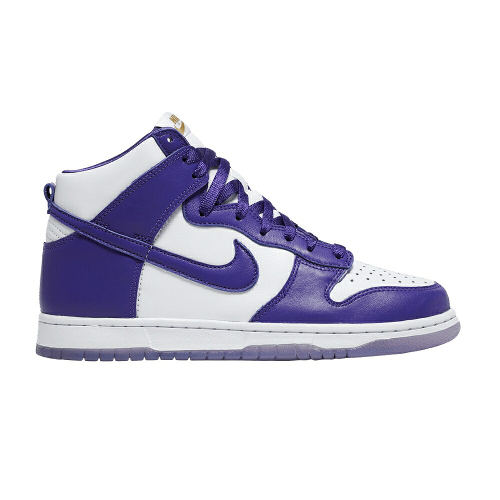 ナイキ ダンク 御機嫌 紫 パープル ダンクハイ \u0027VARSITY PURPLE\u0027 スニーカー レディース NIKE WMNS DUNK HIGH / WHTIE VARSITY PURPLE