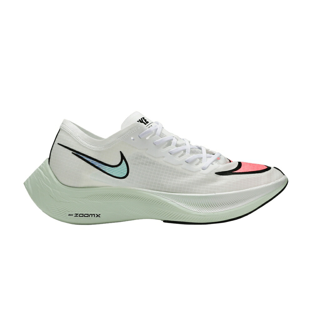 ナイキ 白いこと 白いこと 黒いこと 黒いこと 翡翆 ジェード NEXT% \u0027HYPER JADE\u0027 スニーカー メンズ NIKE ZOOMX VAPORFLY / WHITE BLACK HYPER JADE FLASH