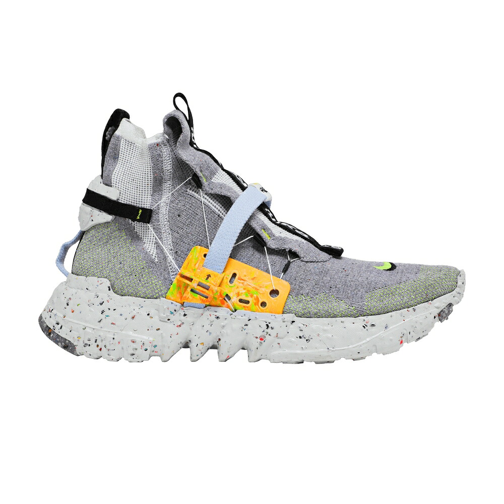 ナイキ \u0027GREY VOLT\u0027 スニーカー メンズ NIKE SPACE HIPPIE 03 /