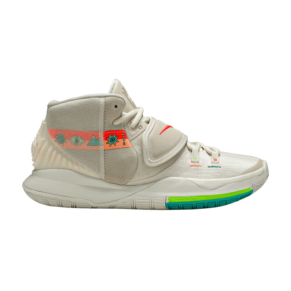 ナイキ カイリー 皮膚軟化剤 緑 緑であること \u0027N7\u0027 スニーカー メンズ NIKE KYRIE 6 / LIGHT CREAM SAIL ELECTRIC GREEN
