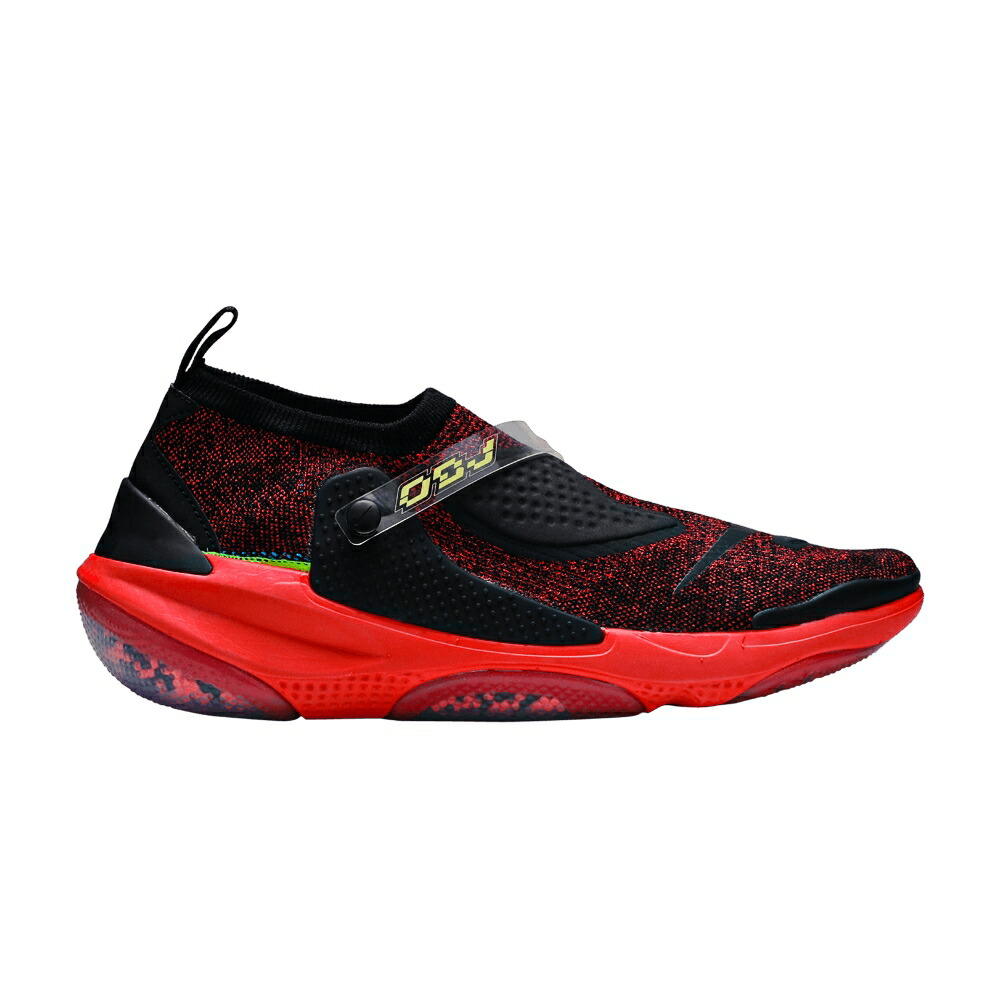 ナイキ 黒いこと 黒いこと クリムゾン JR. \u0027BRIGHT CRIMSON\u0027 スニーカー メンズ NIKE ODELL BECKHAM X JOYRIDE CC3 FK / BLACK BRIGHT CRIMSON VOLT