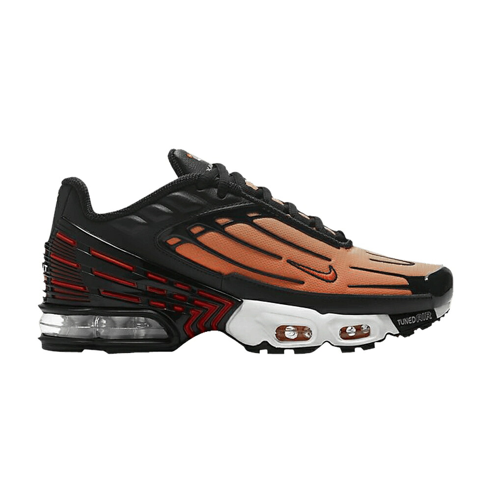 ナイキ マックス 黒いこと 黒いこと エアマックスプラス \u0027TIGER\u0027 お坊っちゃん キッズ NIKE AIR MAX PLUS 3 GS / BLACK BRIGHT CERAMIC RESIN もの言う花 マタニティ スニーカー