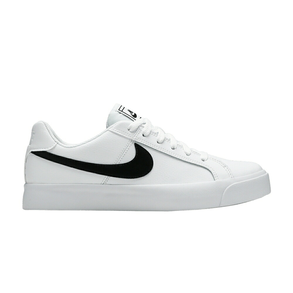 ナイキ 厚地の外套 白いこと 白いこと 黒いこと 黒いこと \u0027WHITE\u0027 スニーカー メンズ NIKE COURT ROYALE AC / WHITE BLACK
