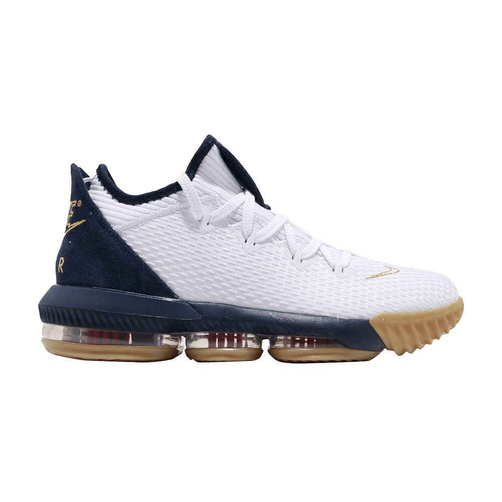 ナイキ レブロン 白いこと 白いこと ゴールド \u0027DREAM TEAM\u0027 スニーカー メンズ NIKE LEBRON 16 LOW EP / WHITE METALLIC GOLD