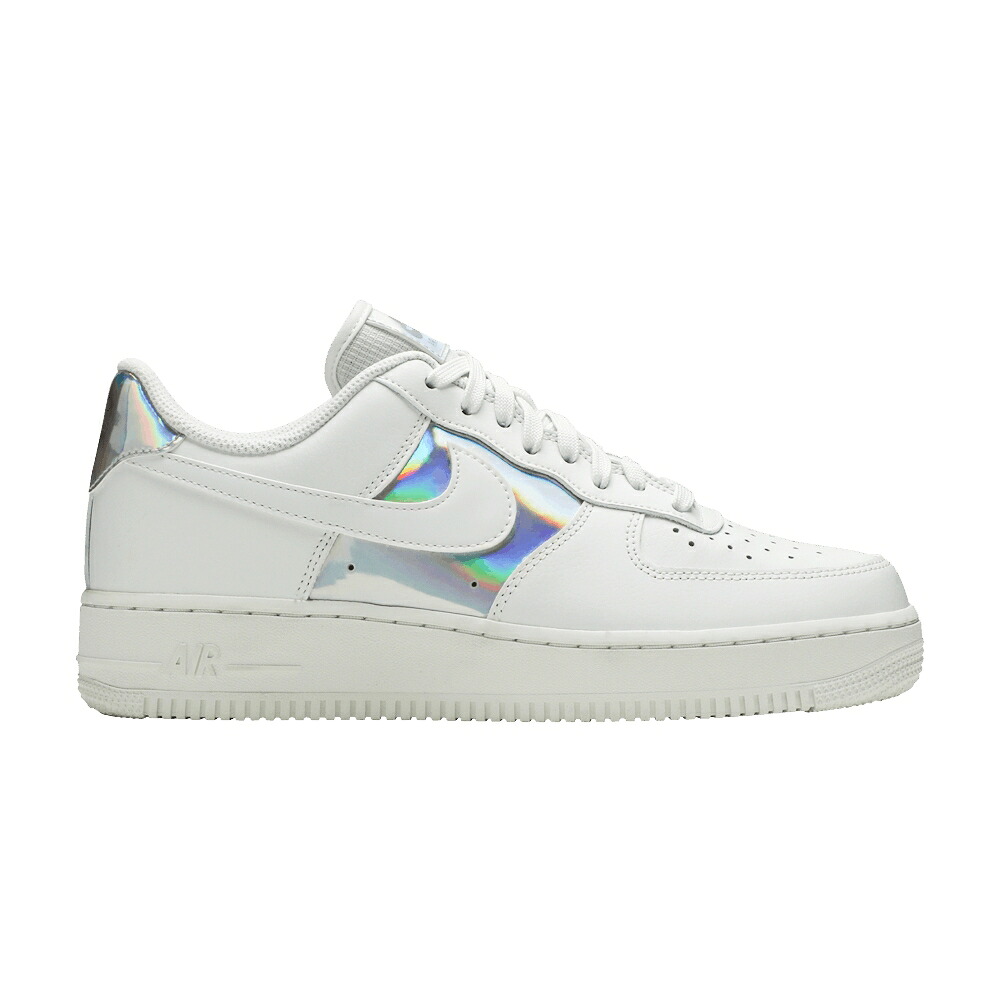 ナイキ 白いこと 白いこと しろがね色 しろがね色 空軍 \u0027WHITE IRIDESCENT\u0027 スニーカー レディース NIKE WMNS AIR FORCE 1 LOW / SUMMIT WHITE METALLIC SILVER