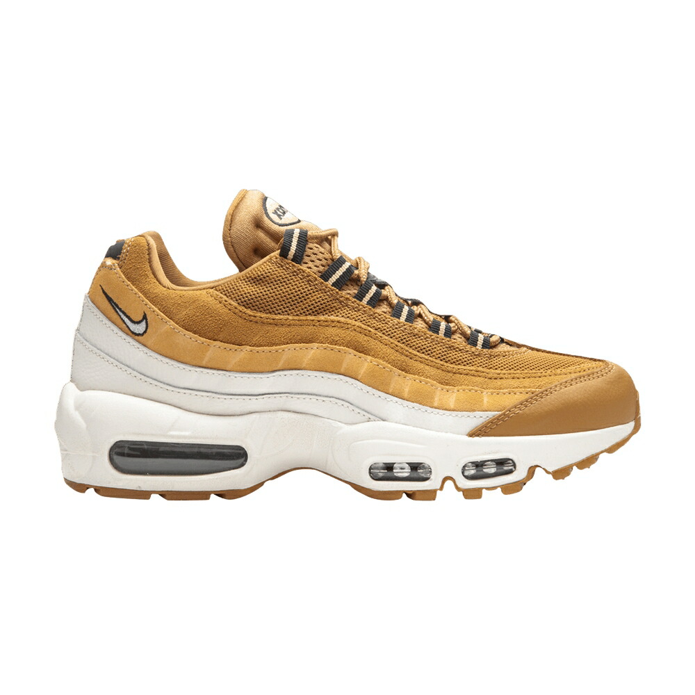 ナイキ マックス ウィート 白いこと 白いこと ゴールド 大気圏マックス \u0027WHEAT\u0027 スニーカー メンズ NIKE AIR MAX 95 ESSENTIAL / WHEAT WHITE CELESTIAL GOLD