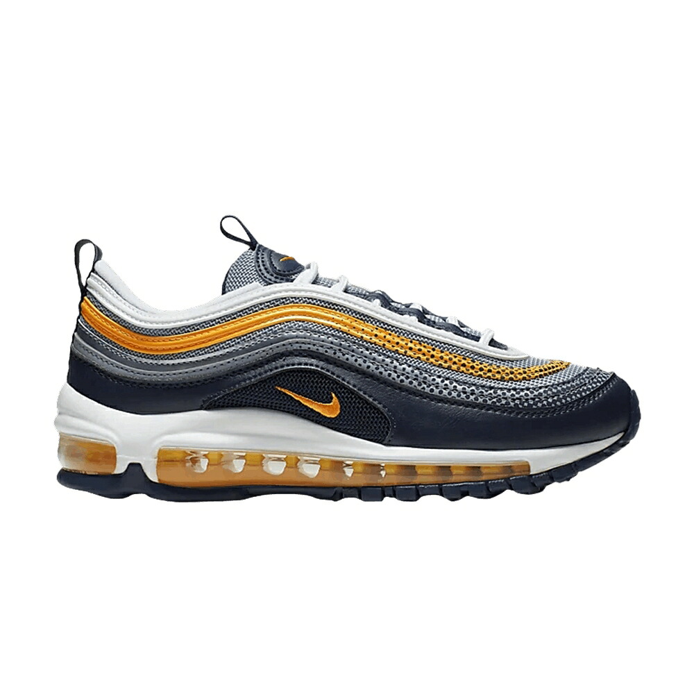 ナイキ マックス レーザ 紺色 米国海軍 エア湖マックス \u0027NAVY ORANGE\u0027 お坊っちゃん キッズ NIKE AIR MAX 97 RF GS LASER / MIDNIGHT NAVY OBSIDIAN MIST もの言う花 マタニティ スニーカー