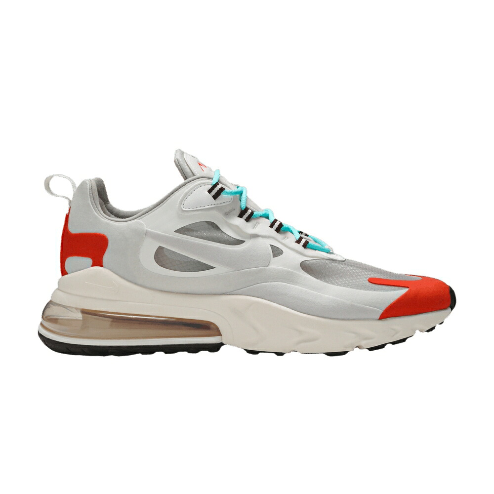 ナイキ マックス リアクト ベージュ 白いこと 白いこと エア湖マックス \u0027MIDCENTURY ART\u0027 スニーカー メンズ NIKE AIR MAX 270 REACT \u0027MID-CENTURY / LIGHT BEIGE CHALK SUMMIT WHITE