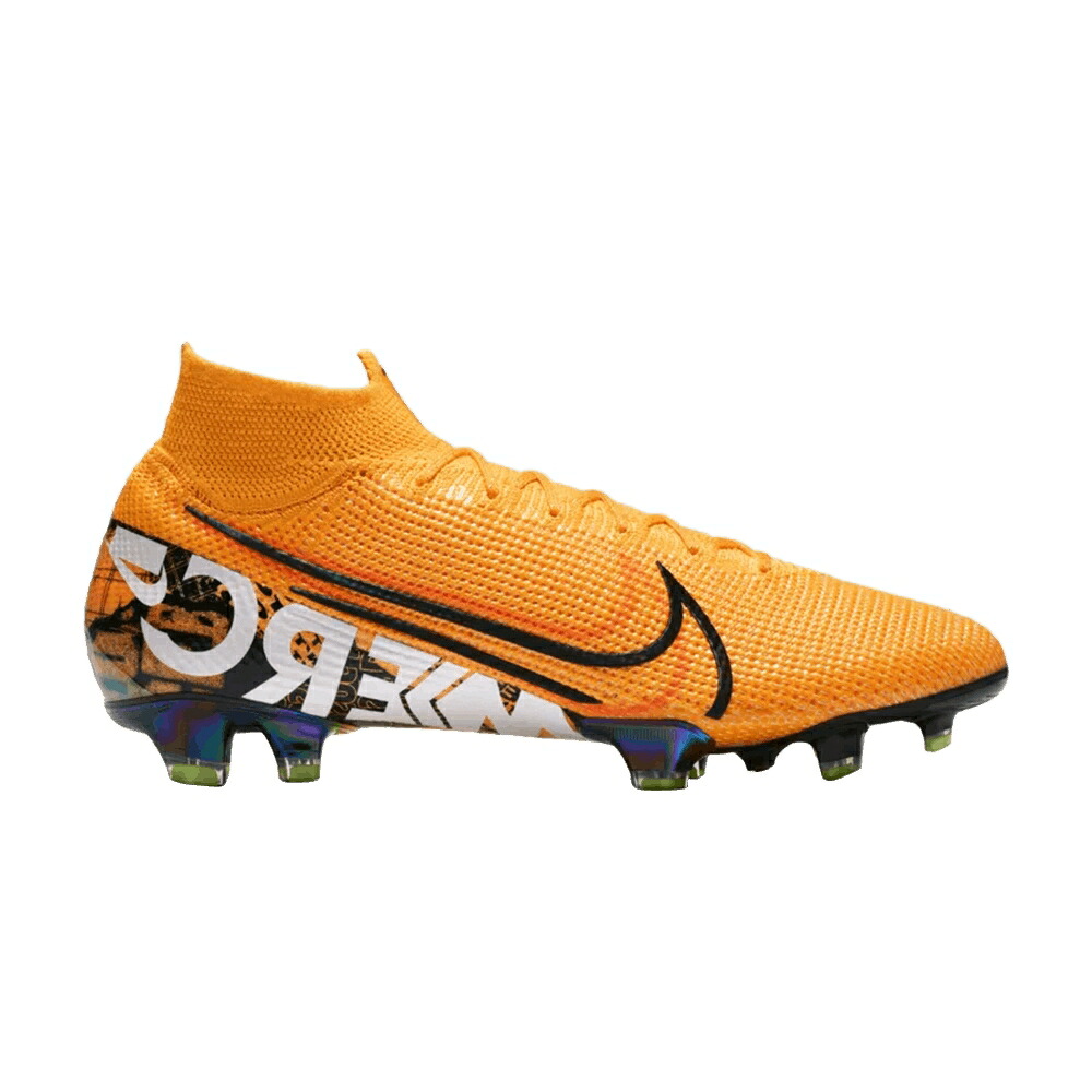 ナイキ エリート レーザ 橙 オレンジ色 クリムゾン \u0027LASER ORANGE\u0027 スニーカー メンズ NIKE MERCURIAL SUPERFLY 7 ELITE SE FG / LASER ORANGE HYPER CRIMSON