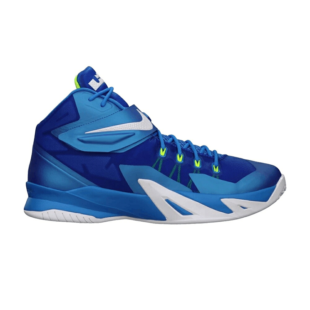 ナイキ レブロン 望遠レンズ ソルジャー 青味 青み 白いこと 白いこと \u0027PHOTO BLUE\u0027 スニーカー メンズ NIKE LEBRON ZOOM SOLDIER 8 / PHOTO BLUE WHITE VOLT HYPER