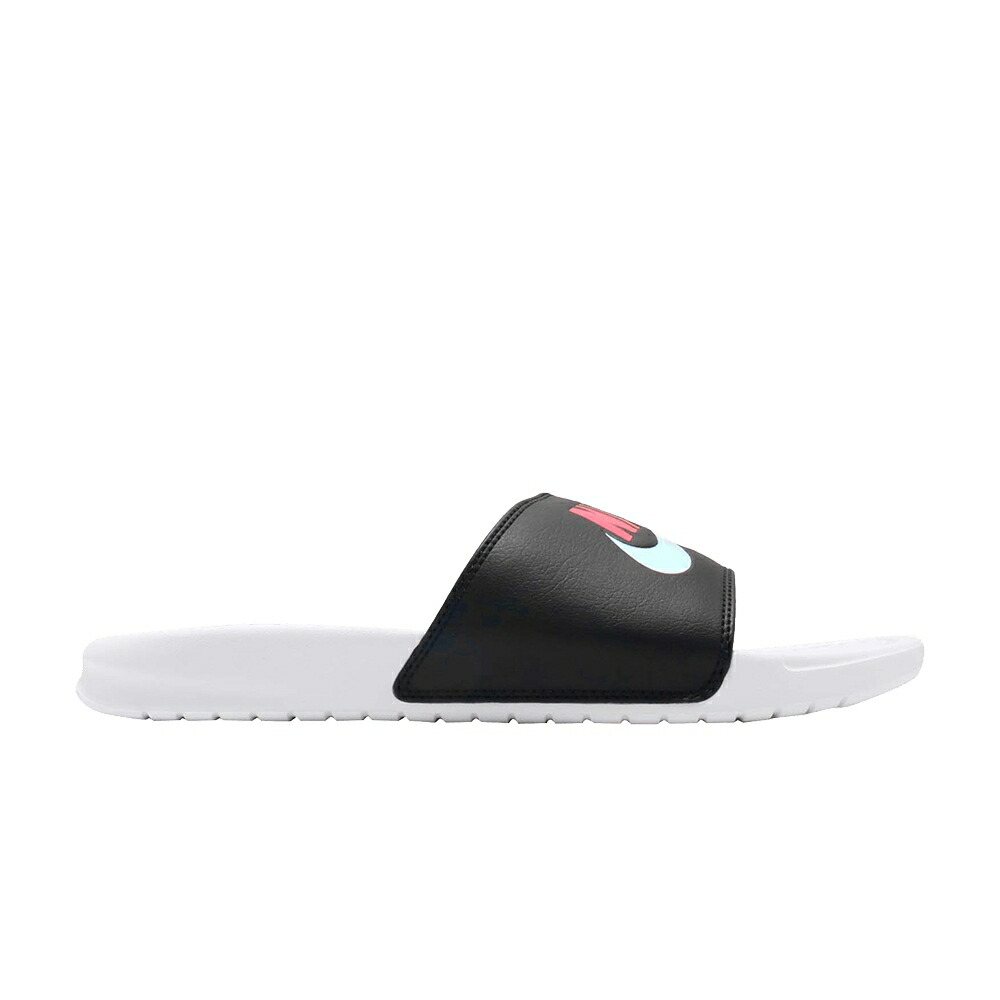 ナイキ ベナッシ サンダル 黒色 ブラック 白色 ホワイト 'BLACK' スニーカー メンズ NIKE BENASSI JDI MISMATCH / BLACK MULTI COLOR WHITE｜スニケス