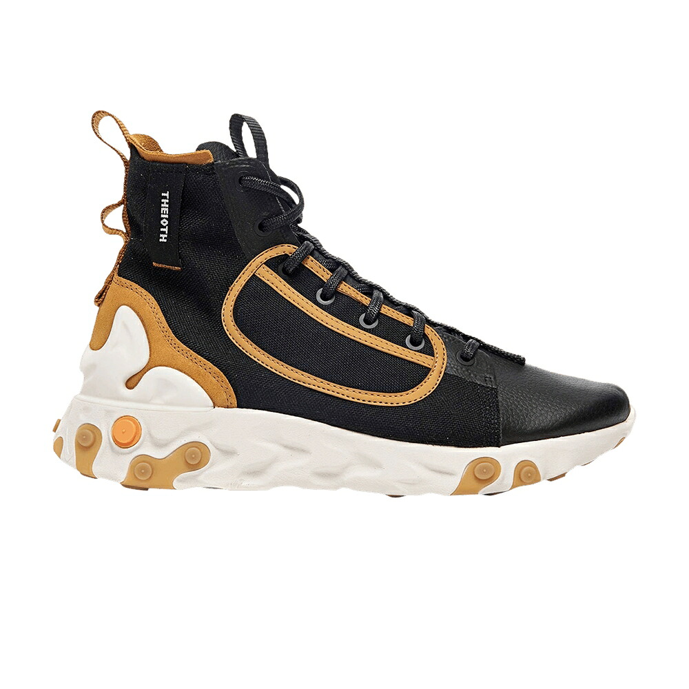 ナイキ リアクト 黒いこと 黒いこと 白いこと 白いこと ウィート \u0027THE10TH\u0027 スニーカー メンズ NIKE REACT IANGA / BLACK WHITE WHEAT PHANTOM