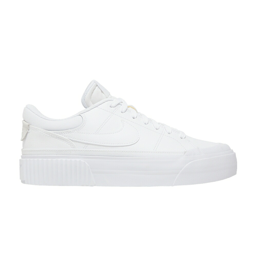 ナイキ 厚地の外套 レガシー 白いこと 白いこと \u0027TRIPLE WHITE\u0027 スニーカー レディース NIKE WMNS COURT LEGACY LIFT / WHITE WHITE WHITE