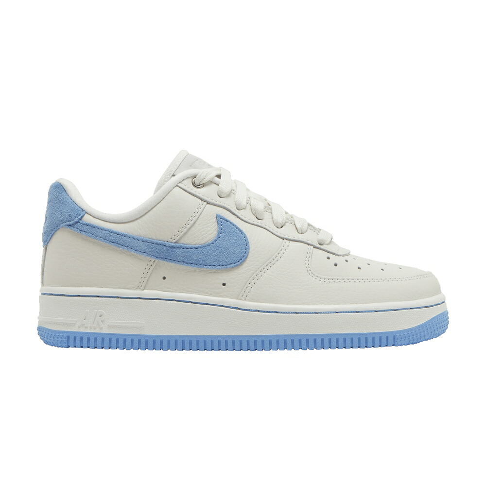 ナイキ 白いこと 白いこと 青み 青色 空軍 \u0027WHITE BLUE\u0027 スニーカー レディース NIKE WMNS AIR FORCE 1 LXX UNIVERSITY / SUMMIT WHITE UNIVERSITY BLUE